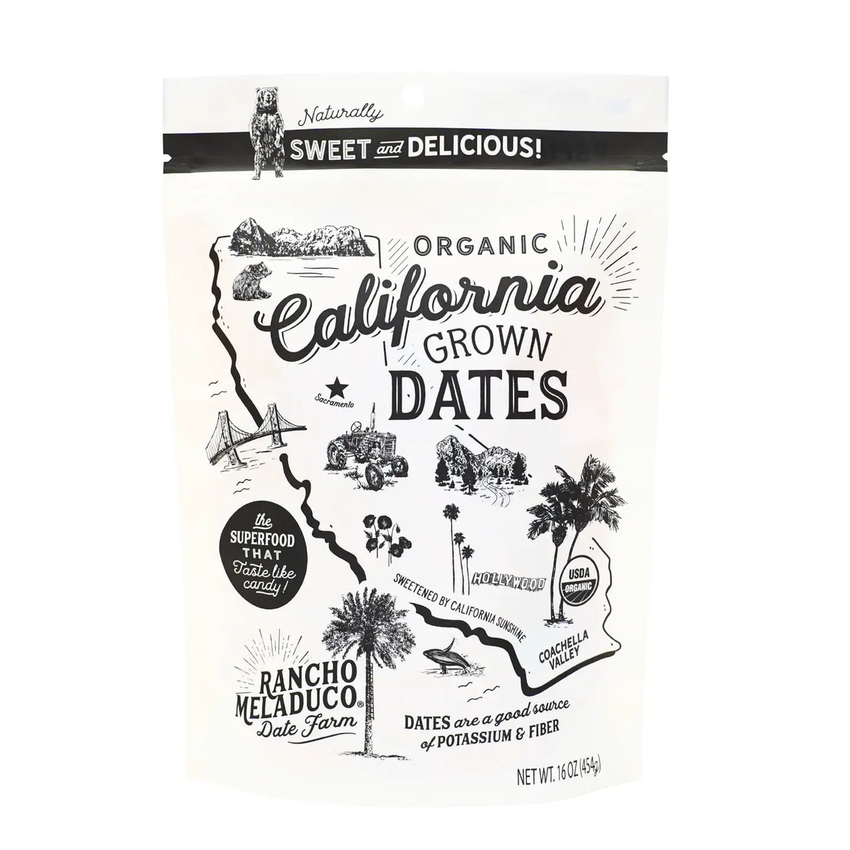 Rancho Meladuco Date Farm Medjool Dates (16oz)