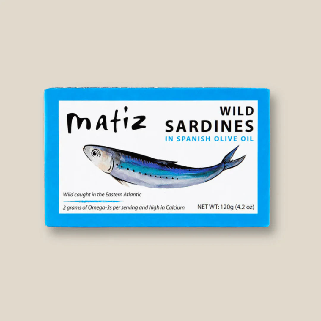 Matiz Wild Sardines in Spanish Olive Oil (120g) - 12ea Case