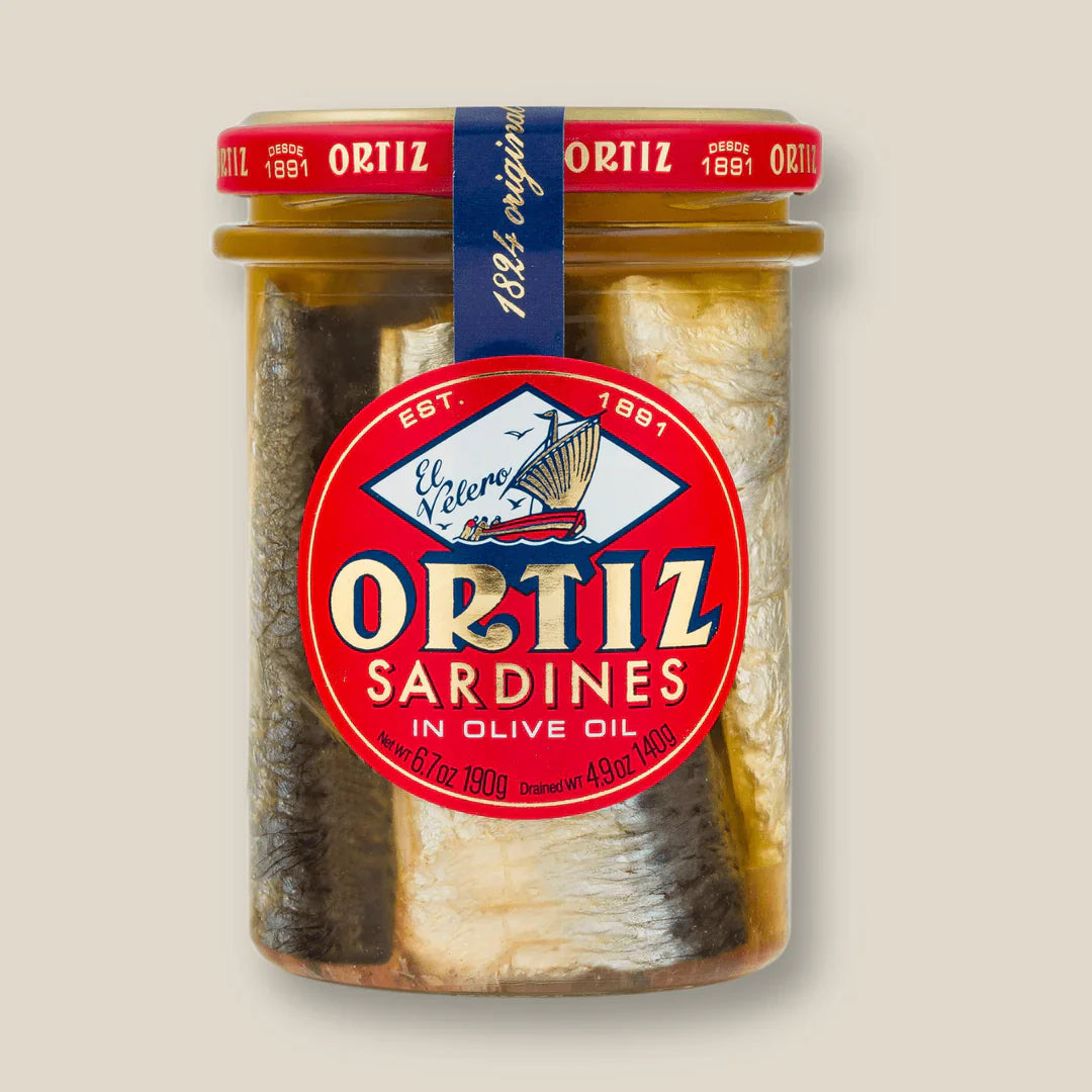Ortiz Sardines in Olive Oil (190g) - 12ea Case