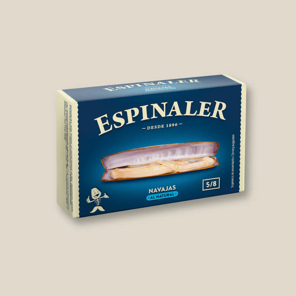 Espinaler Razor Clams 5/8 Pieces Classic Line (120g)