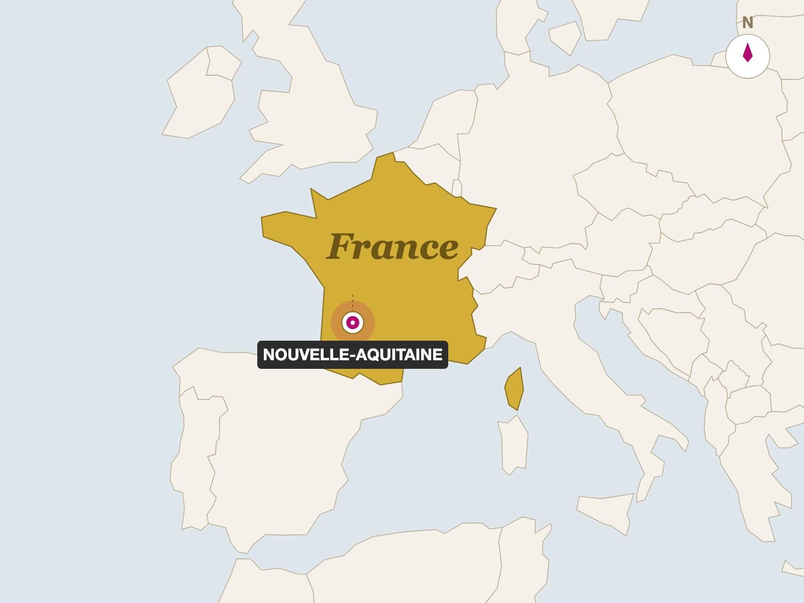 Tomme De Chevre Grand Mere origin map