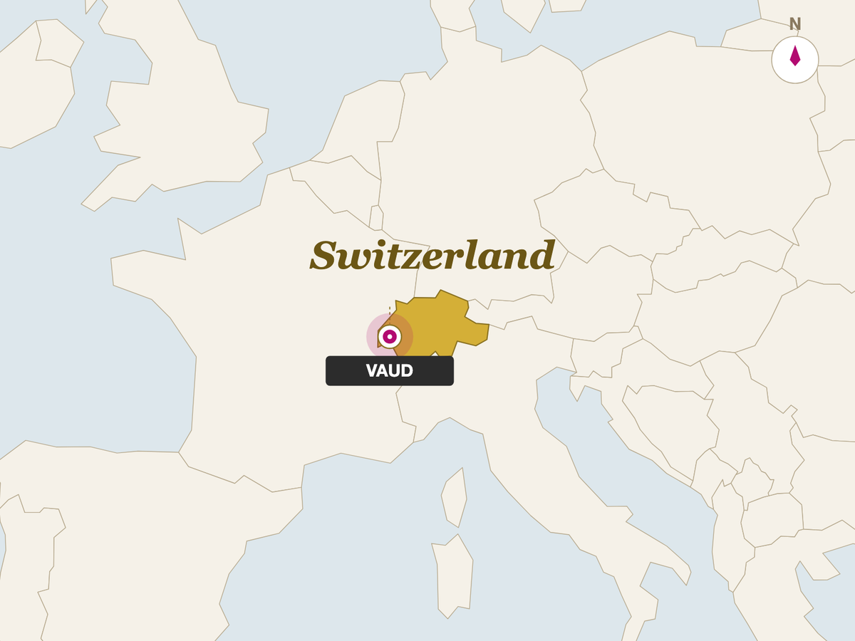 Vacherin Mont D'Or (400g) origin map