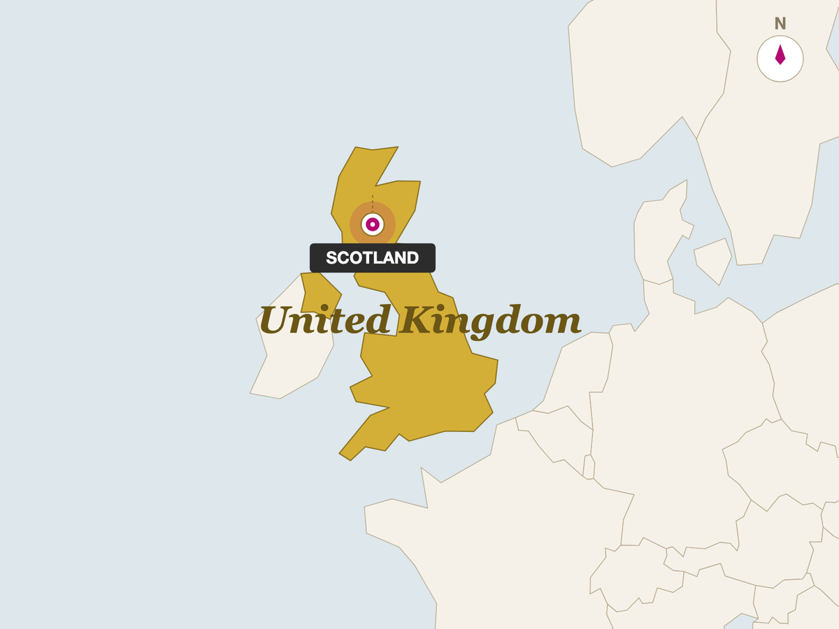Grasmere Farms Scottish Cheddar origin map