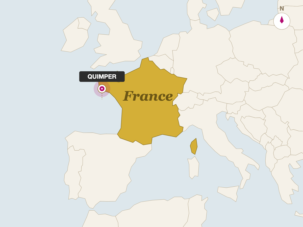 Le Gall Fleur de Sel (Salted) Butter (250g) origin map