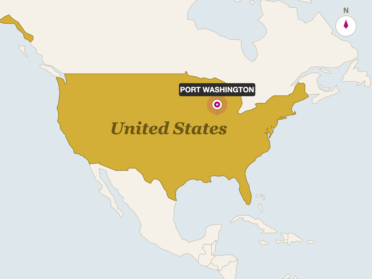 Blakesville Creamery Shabby Shoe origin map