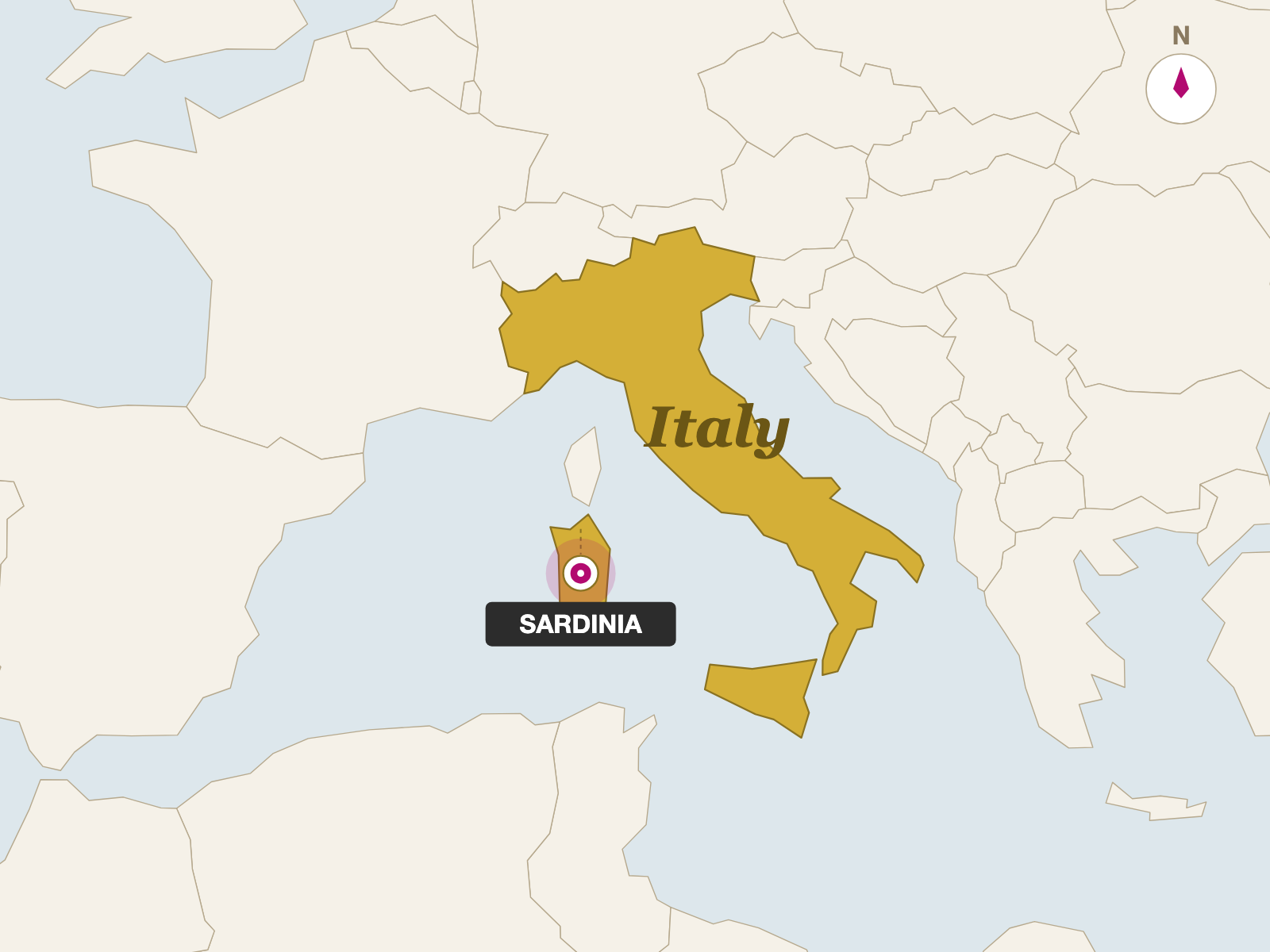 Pantaleo origin map