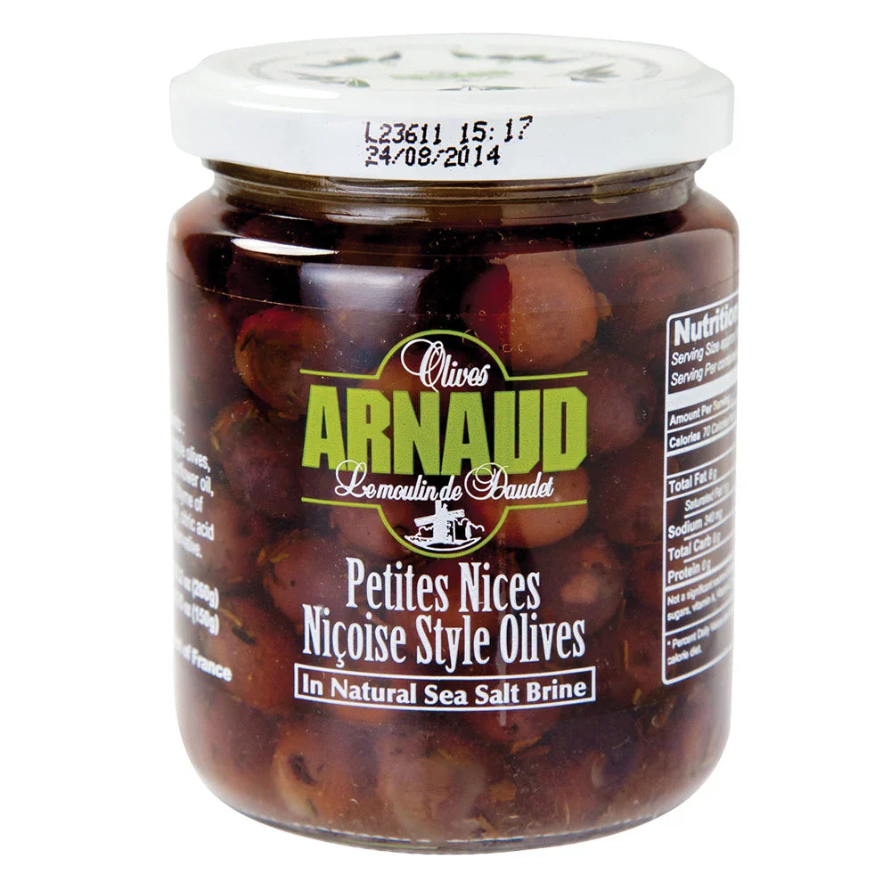 Arnaud Petite Nicoise Olives (260g) - 12ea Case