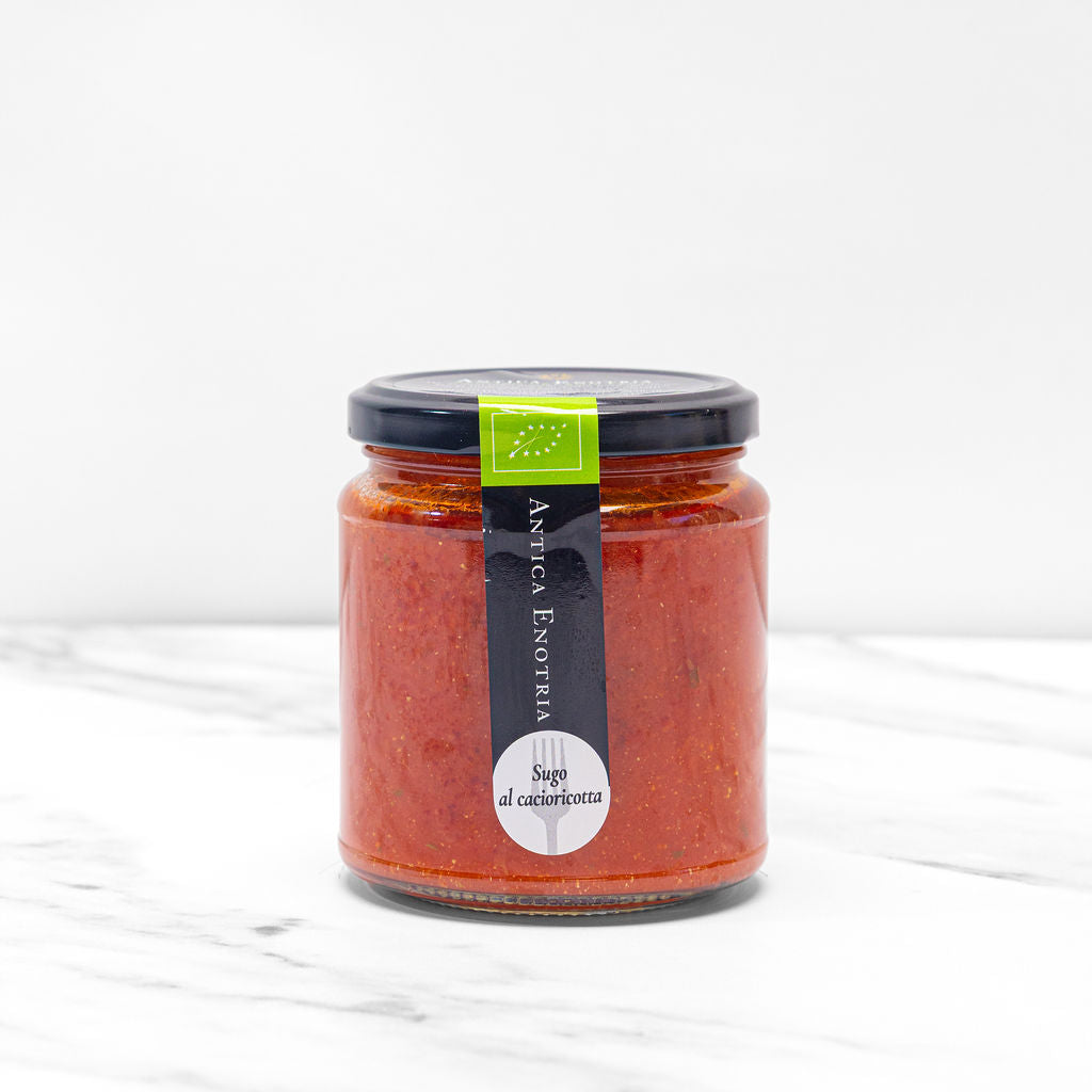 Antica Enotria Sugo Al Cacioricotta Vaso (314ml) - Case