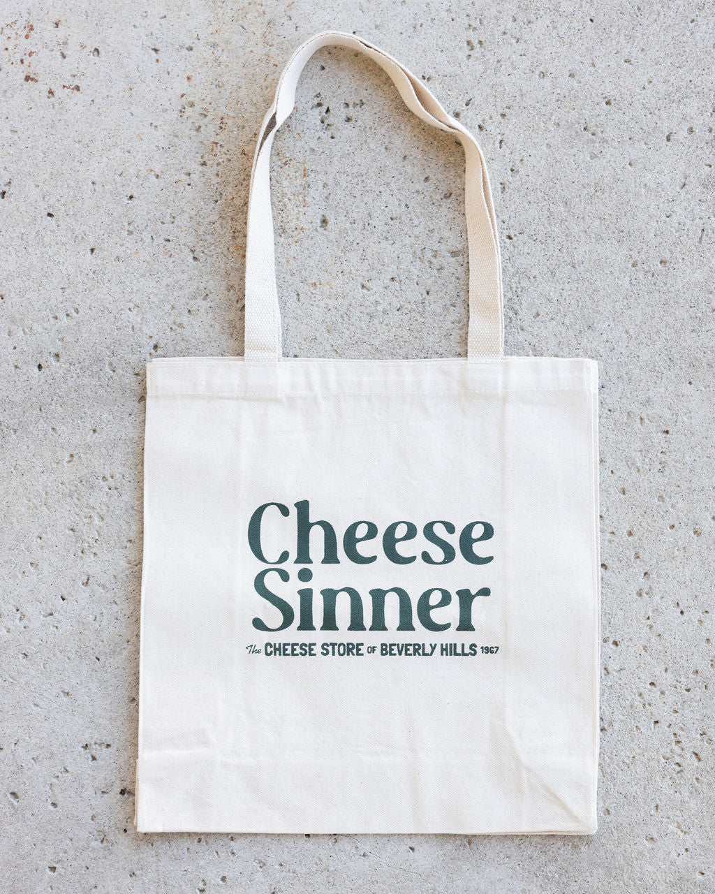 Cream Tote - Cheese Saint/Cheese Sinner