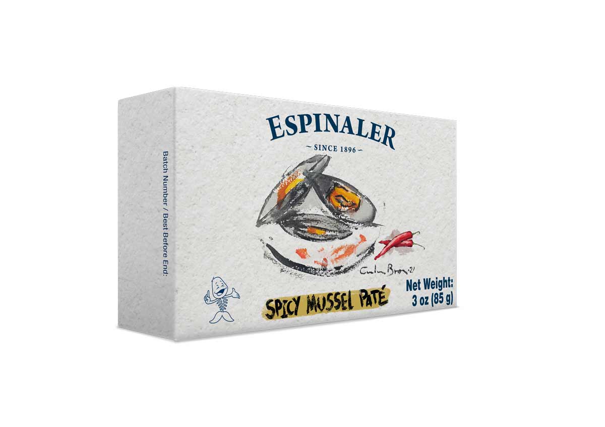 Espinaler Spicy Mussel Pate (90g)