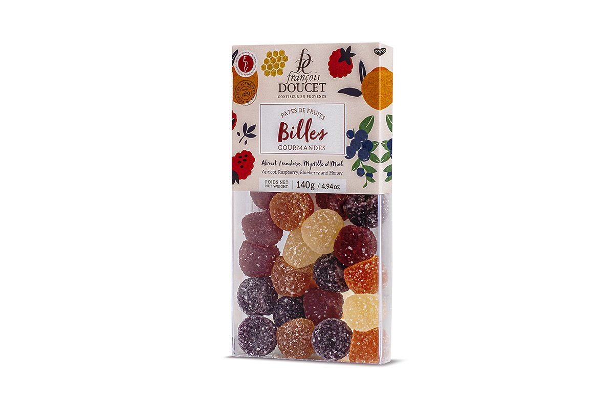 Billes Gourmandes Assorted Pate du Fruits (140g)