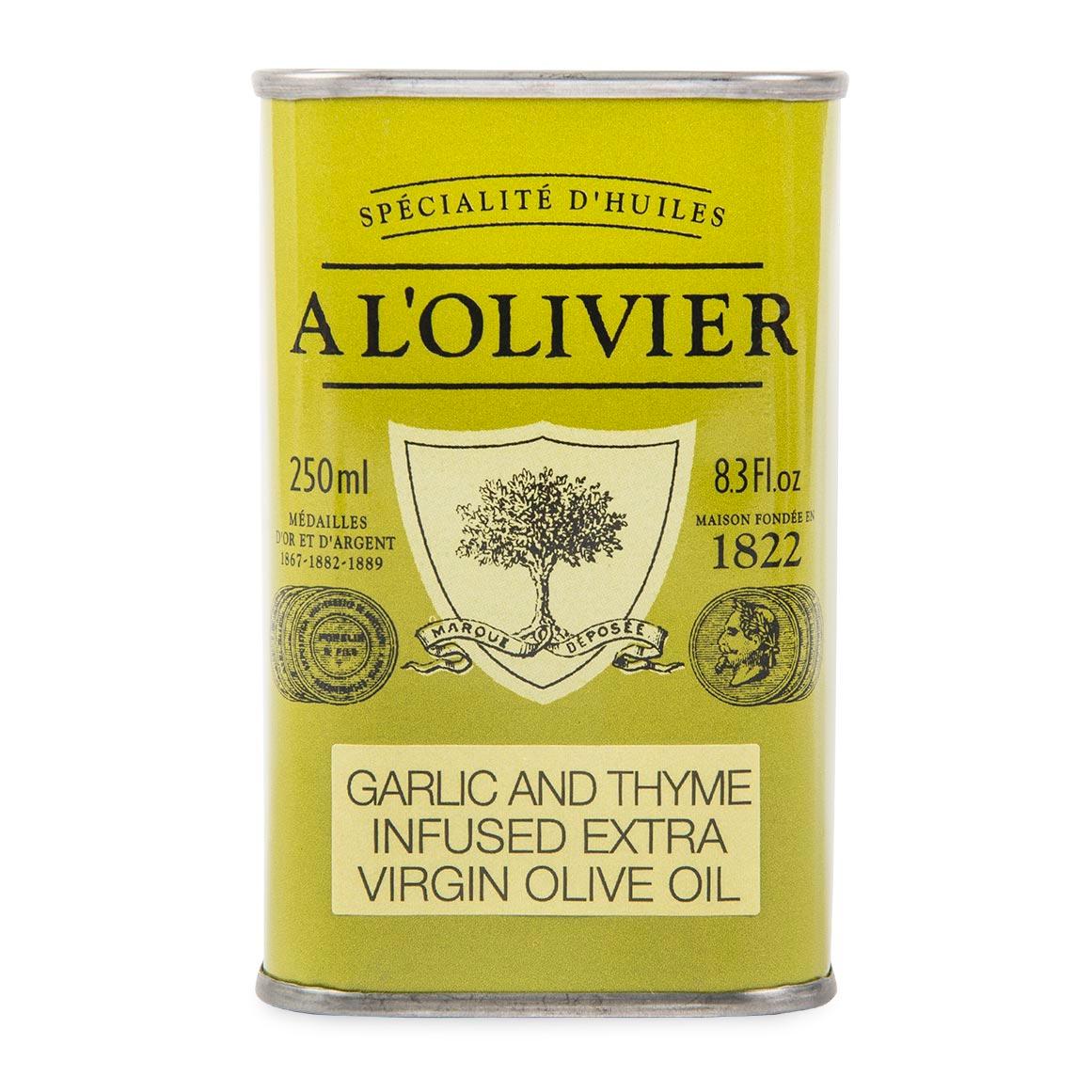 Garlic & Thyme Infused Olive Oil (250ml) - 6ea Case