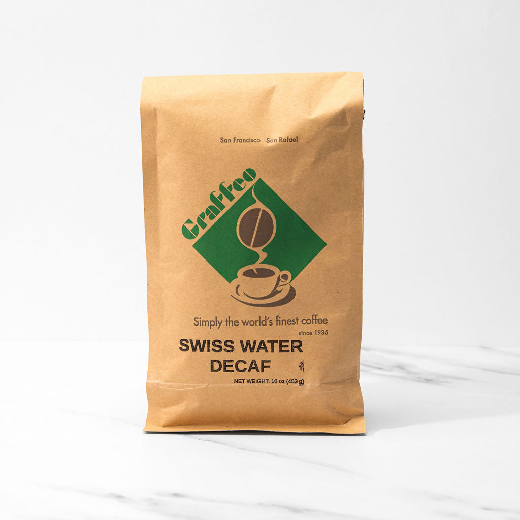 Graffeo Coffee Beans - Swiss Water Decaf (1 lb.)