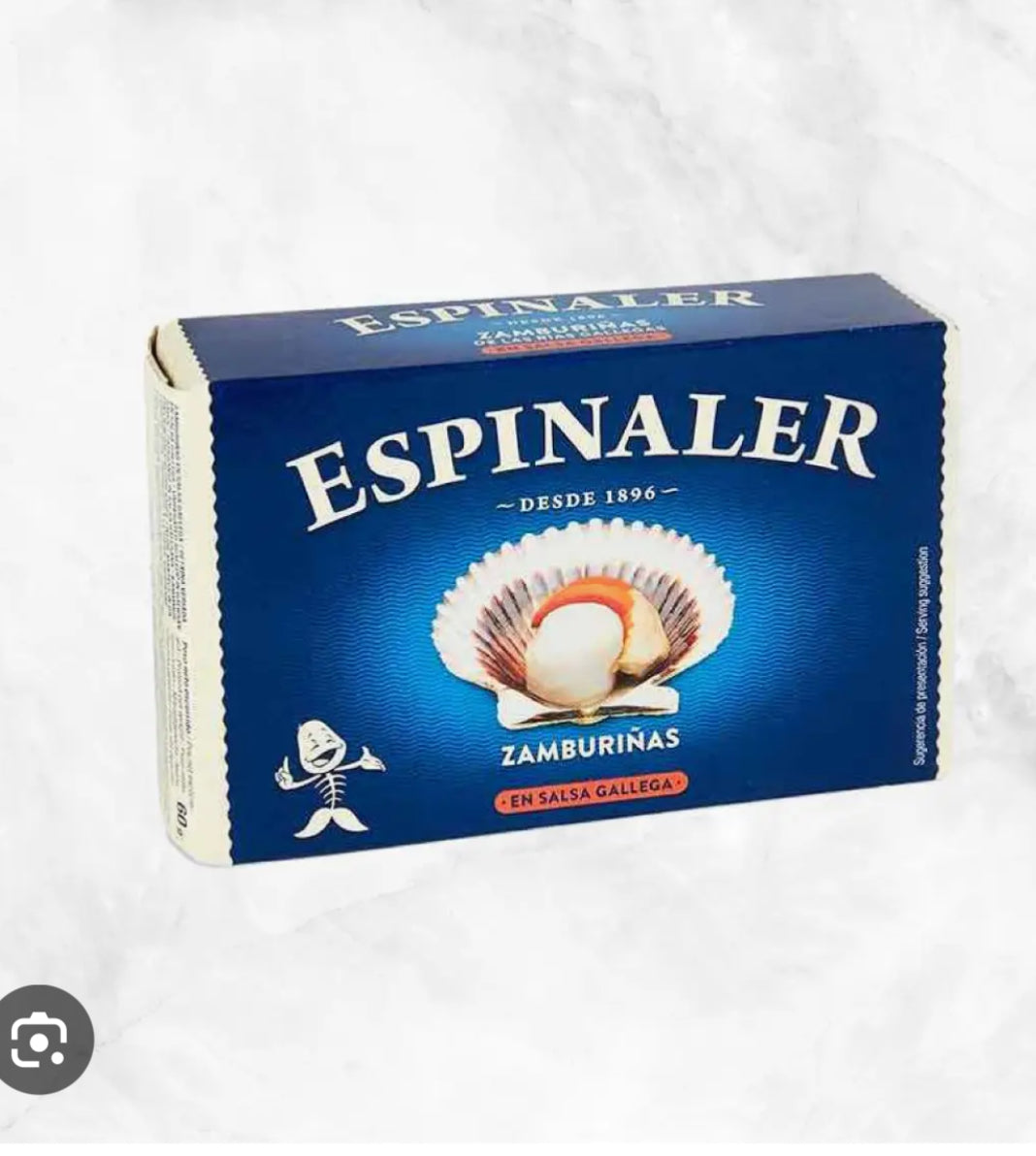Espinaler Scallops in Garlic Sauce (115g)