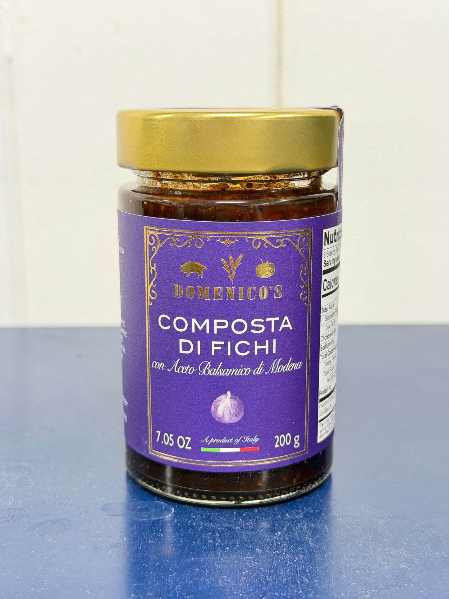 Domenico's Fig Compote with White Balsamic Vinegar (200g)