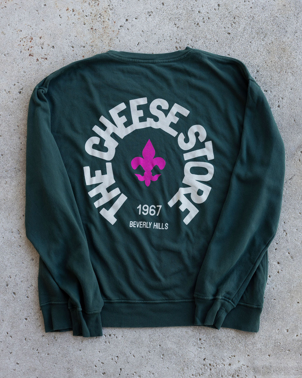 Vintage Green Lightweight Crewneck Sweatshirt