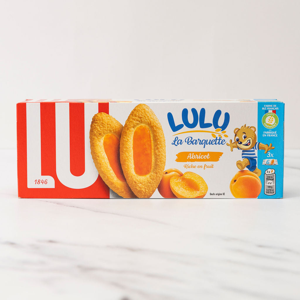 Lulu Apricot Barquette Cookies, 120g