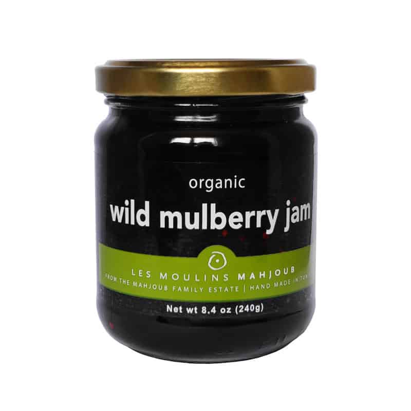 Les Moulins Organic Mulberry Jam (240g) - 6ea Case