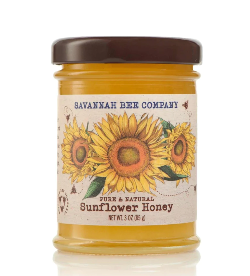 Savannah Bee Company Sunflower Honey (3oz) - 12ea Case