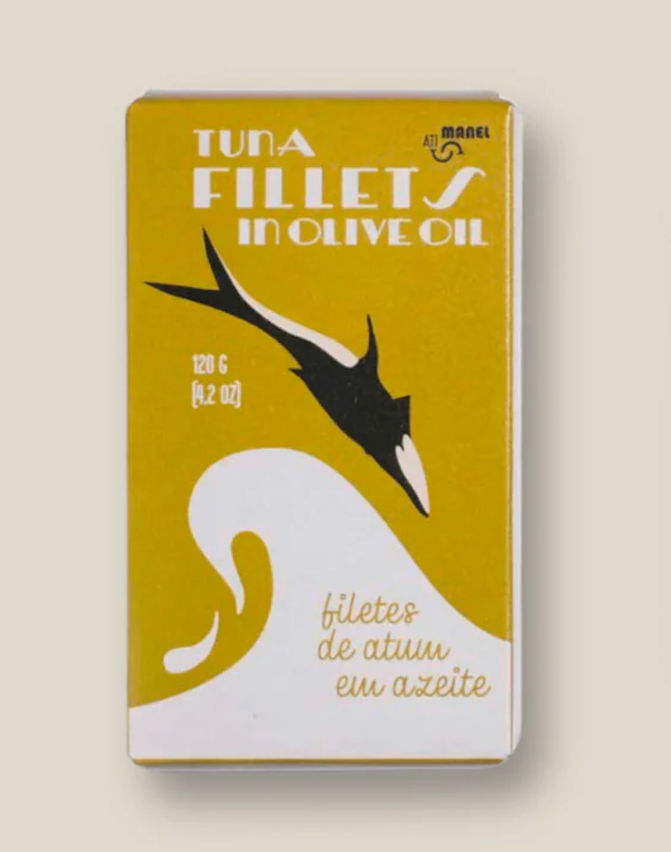 Ati Manel Tuna Fillets in Olive Oil (120g) - 8ea Case