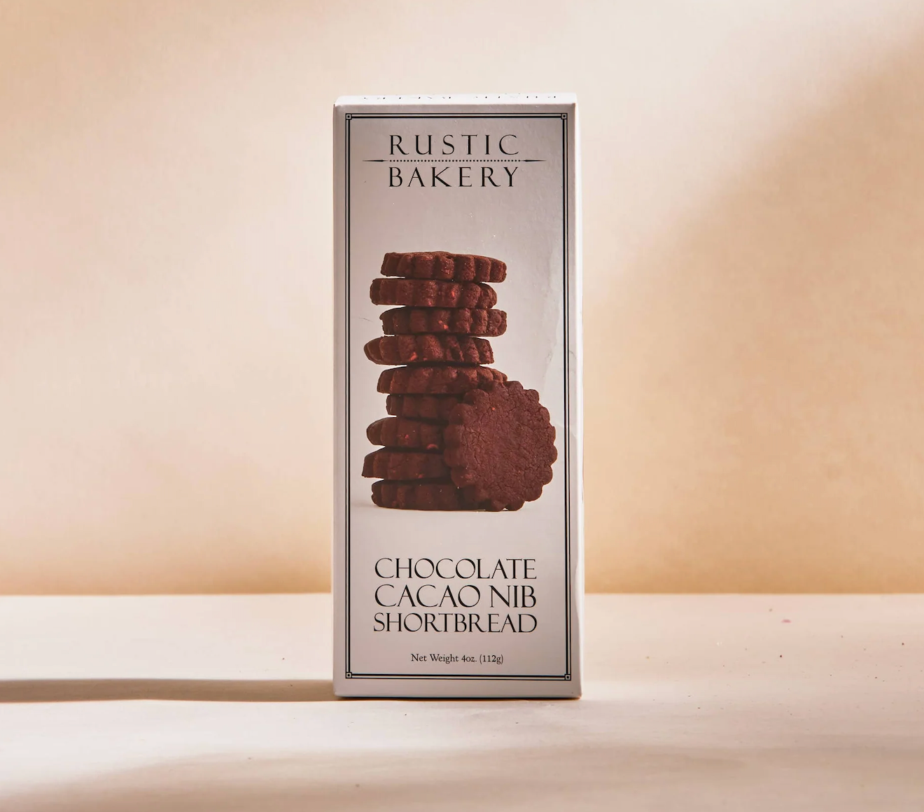 Rustic Bakery Chocolate Cacao Nib Cookies (4oz) - 12ea Case
