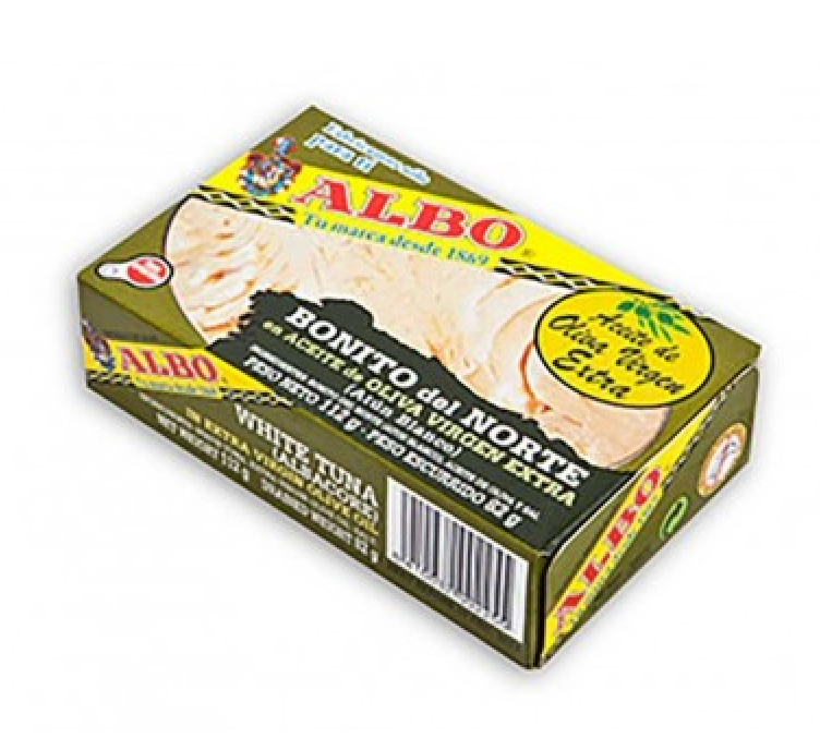 Albo White Tuna (Atlantic Bonito) in Olive Oil (112g) - 24ea Case