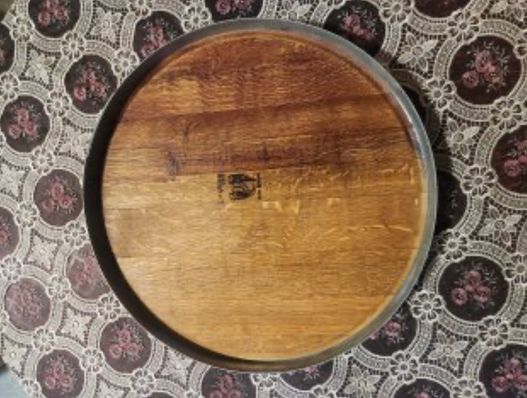Barrel Top with Ring and Handles