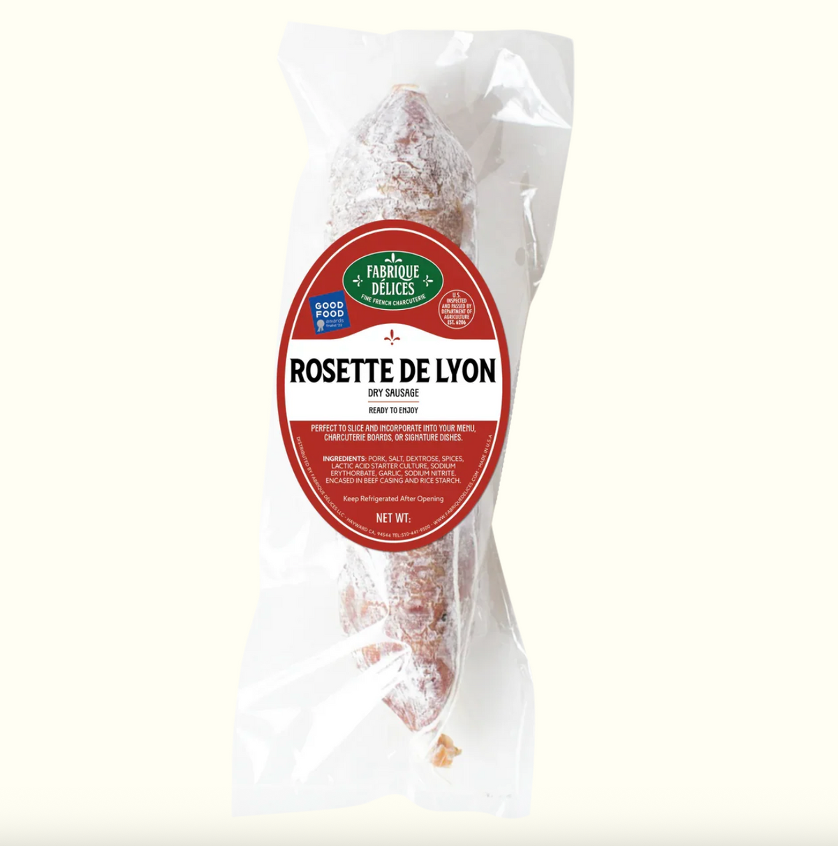 Fabrique Delices Rosette de Lyon (Lbs)