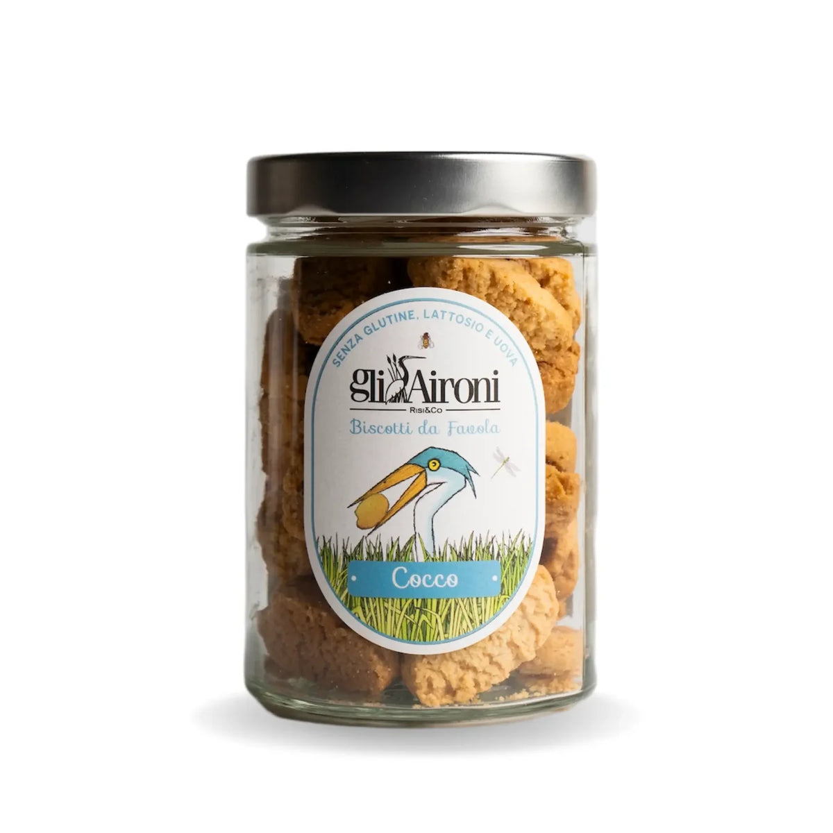 Biscotti Riso Cocco Vaso (180g)