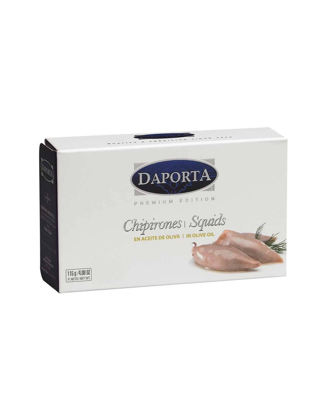Daporta Squids in Olive Oil (115g) - 12ea Case