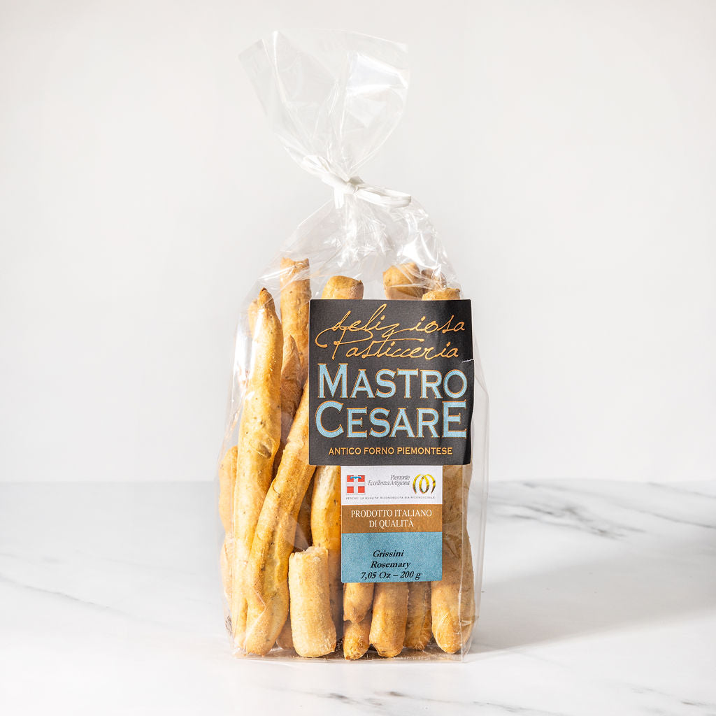 Mastro Cesare Grissini al Rosemarino - Rosemary (200g) - 12ea Case