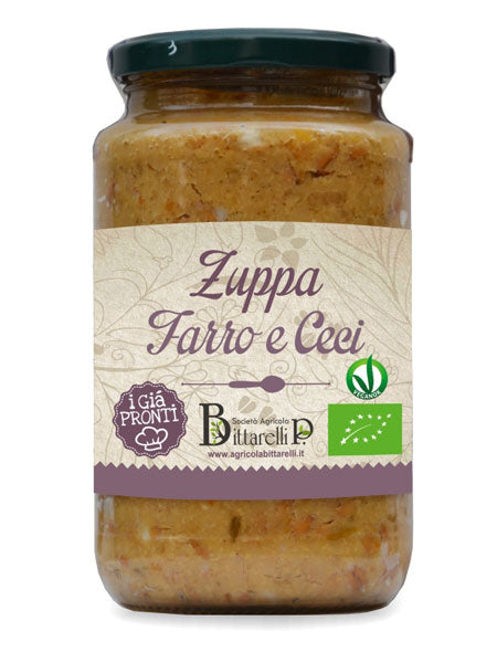 Bittarelli Zuppa Farro e Ceci Bio (570g) - 6ea Case