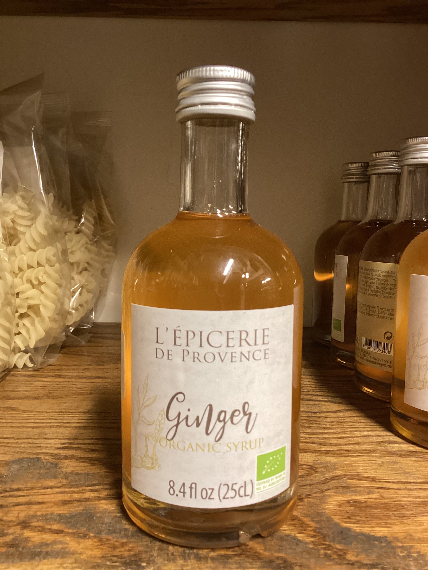 L'epicerie Ginger Organic Syrup (8.45oz)
