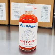Max & Helens Hot sauce (8oz) - 12ea Case