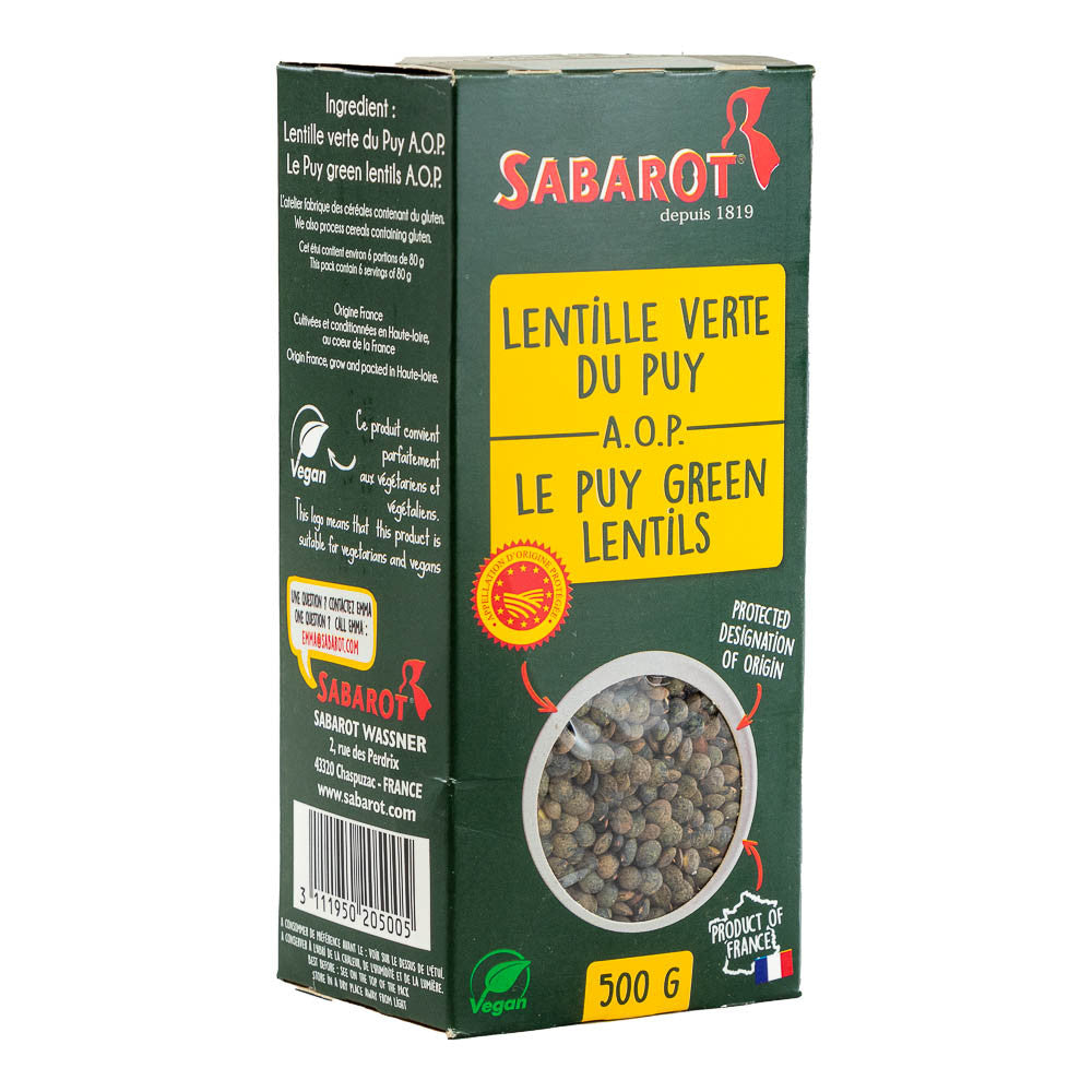 Le Puy Green Lentils AOP (500g)