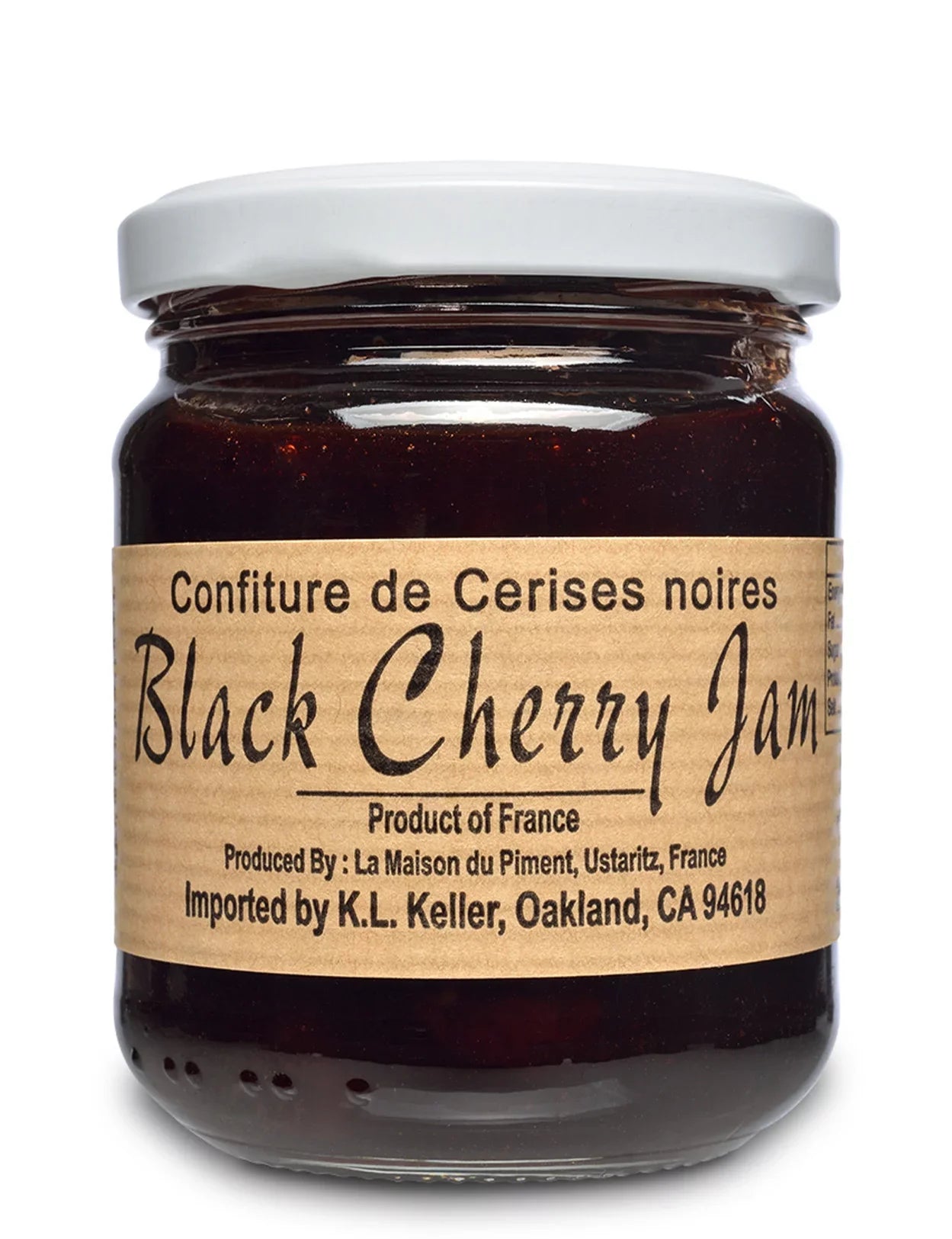 La Maison du Piment Sweet Basque Black Cherry Jam (250g) - 6ea Case
