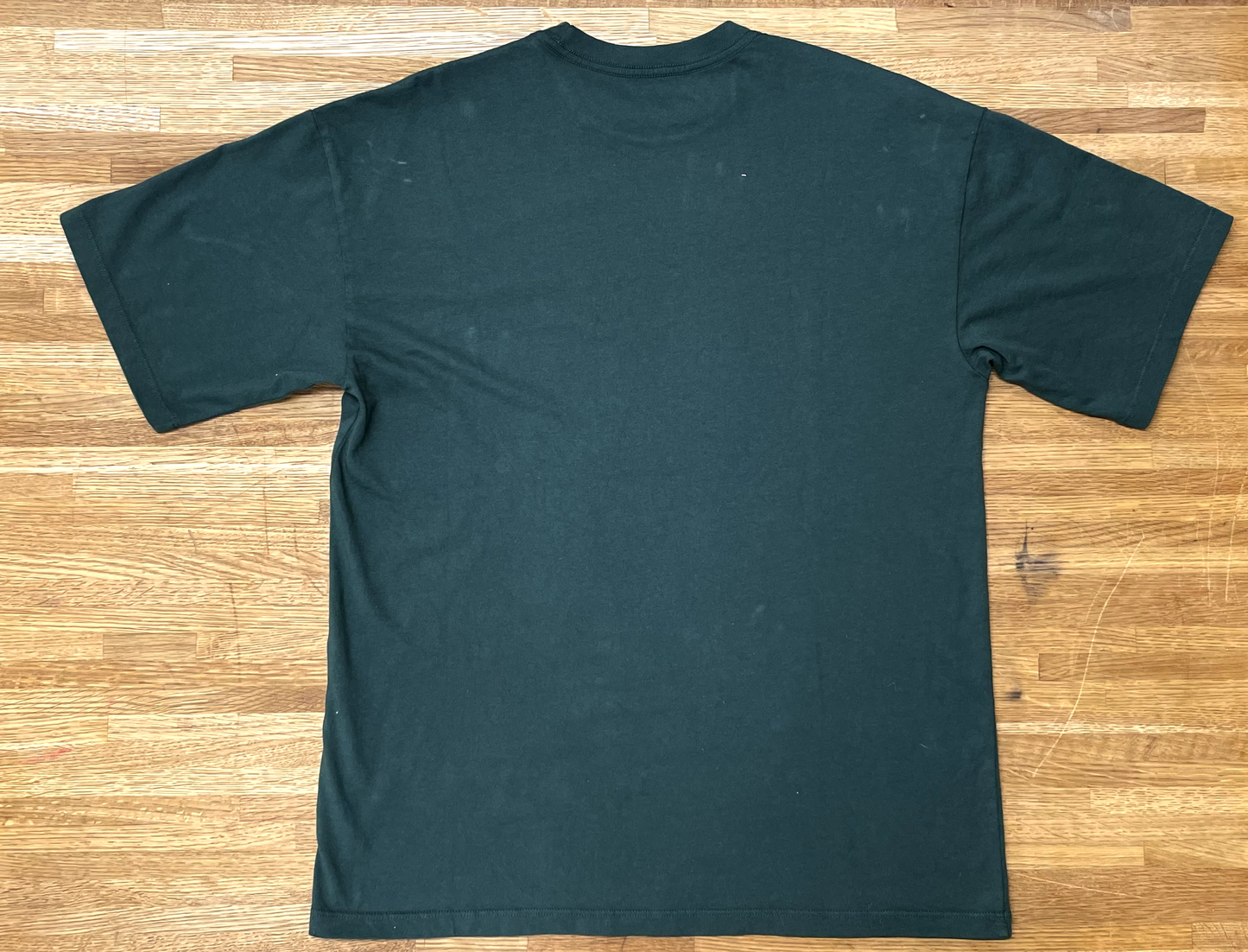 Unisex Tee-Shirt Green with Cream Print - The Cheese Store of Beverly Hills