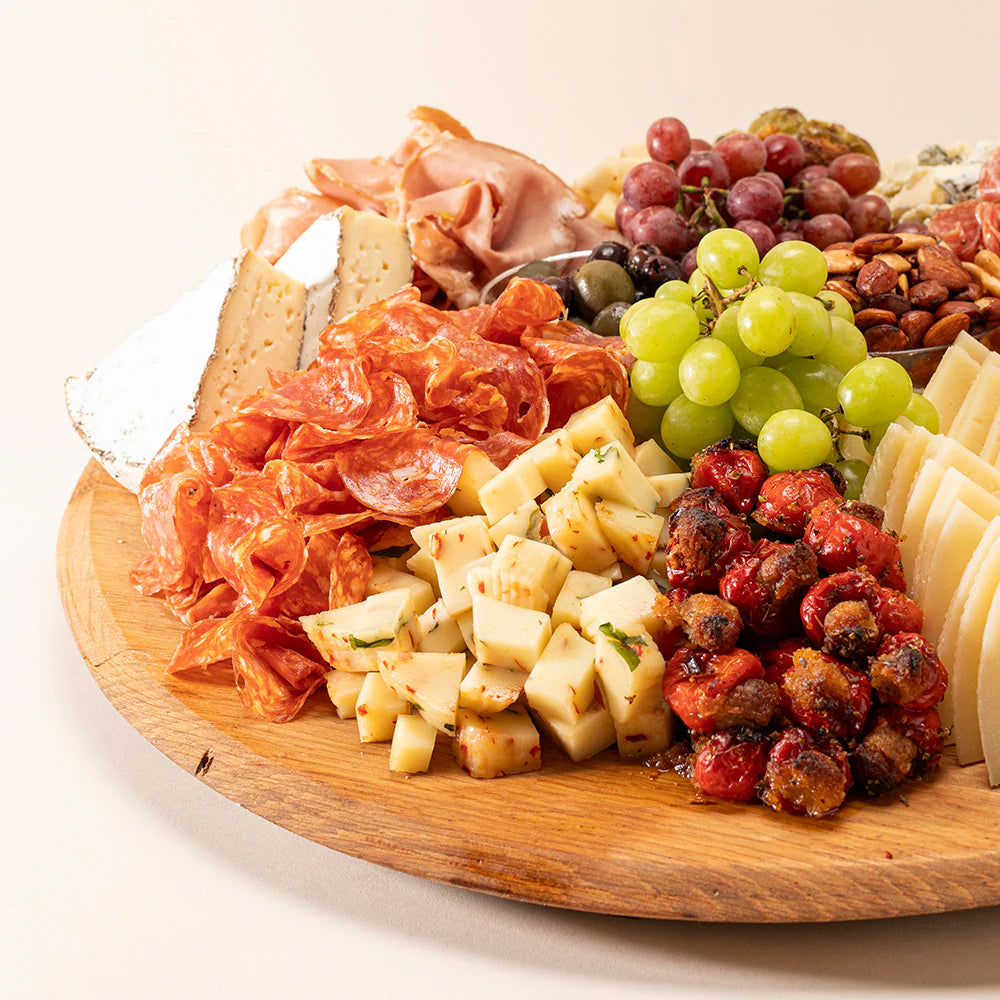 Barrel Top Deluxe Cheese Board (Cheese Only)
