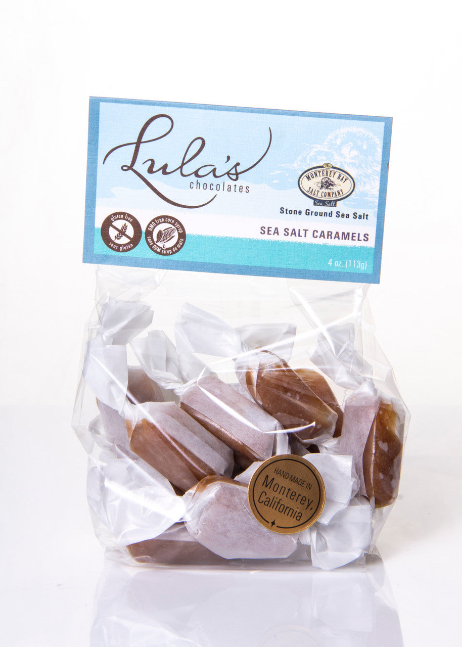 Lula's Wrapped Sea Salt Caramels (4oz)