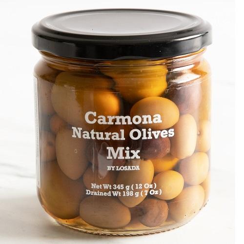 Losada Carmona Mix Olives, 12oz Jar