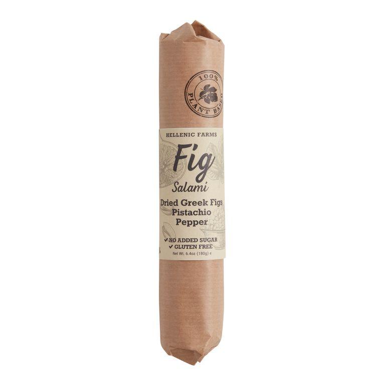 Hellenic Farms Fig Salami Pistachio Pepper (180g) - 12ea Case