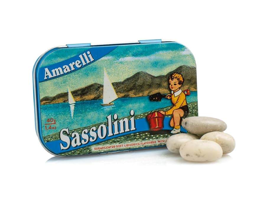 Sassolini Liquorice, 40g
