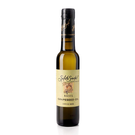 Salute Infused Basil Grapeseed Oil (6.7oz) - 6ea Case