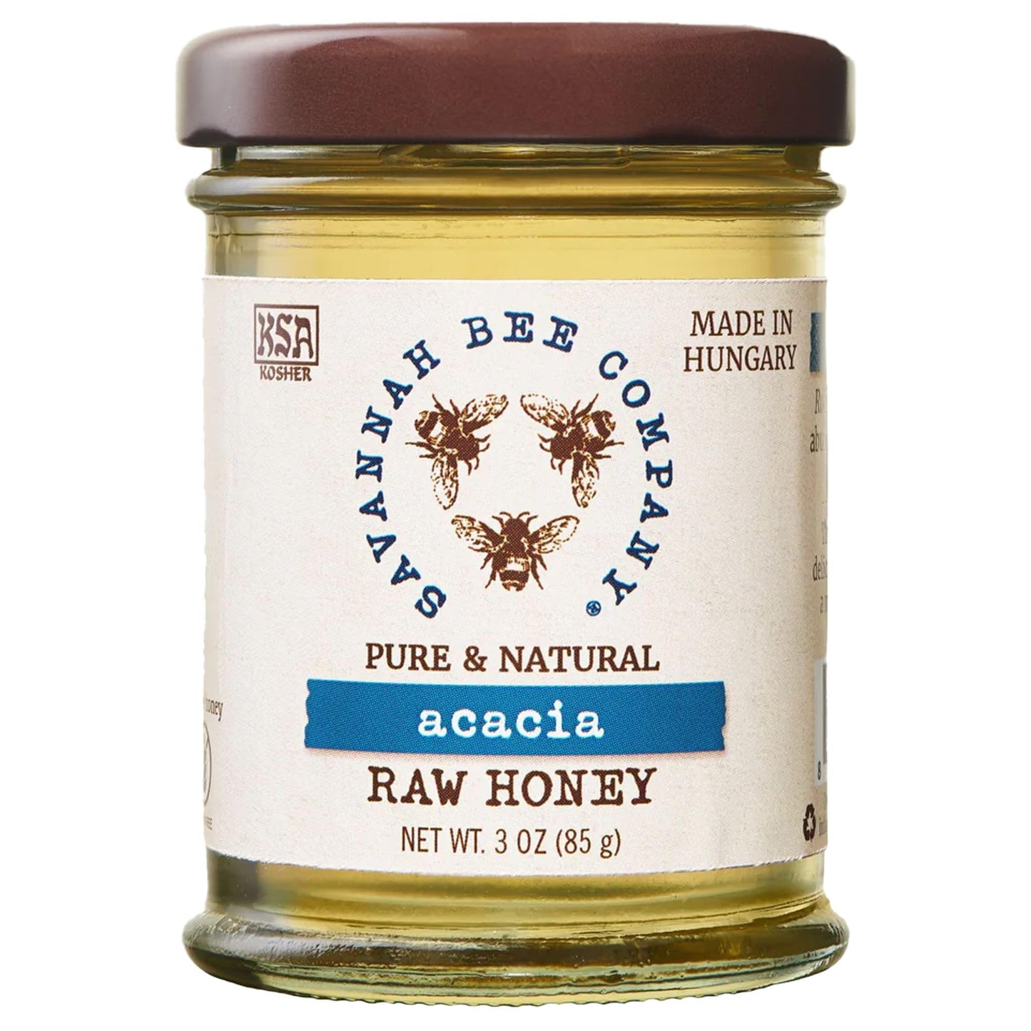 Savannah Bee Company Acacia Honey (3oz) - 12ea Case