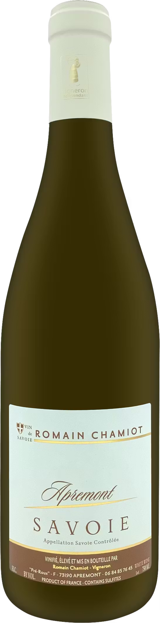 Romain Chamiot Apremont de Savoie (750ml)
