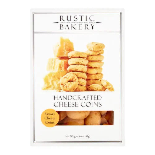 Rustic Bakery Savory Cheese Coins (5oz) - 12ea Case