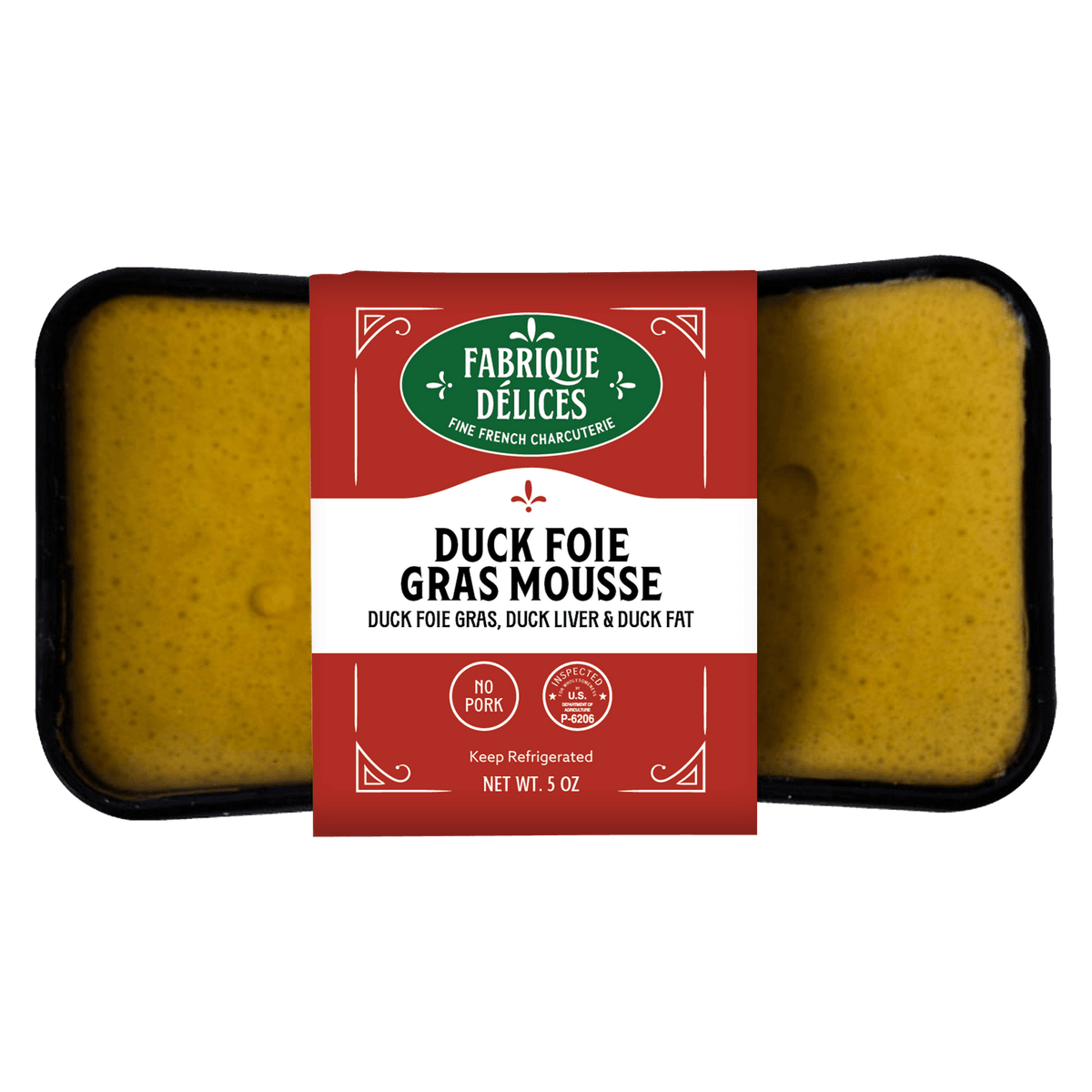 Fabrique Delice Duck Foie Gras Mousse (5oz)