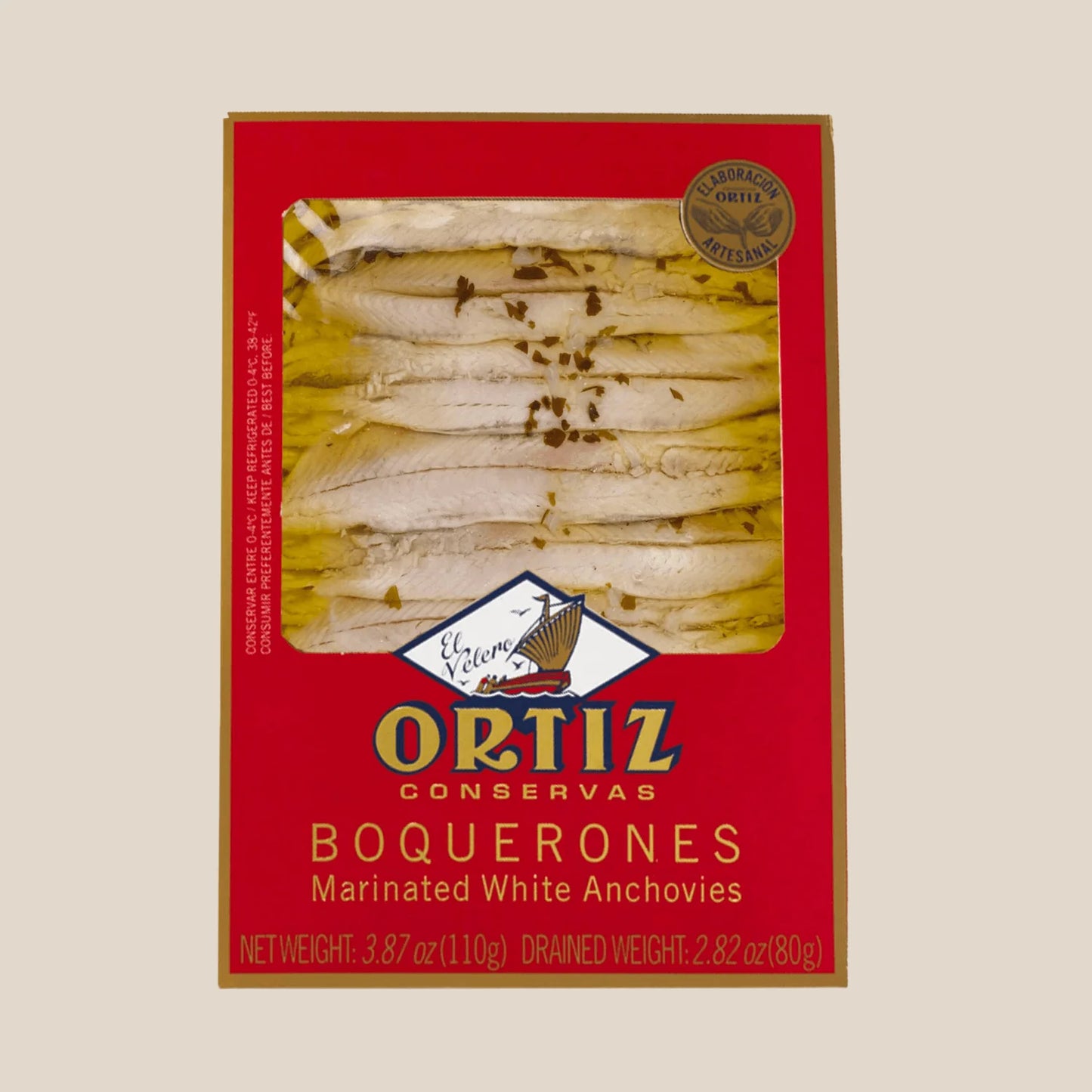 Ortiz Boquerones Marinated White Anchovy (110g)
