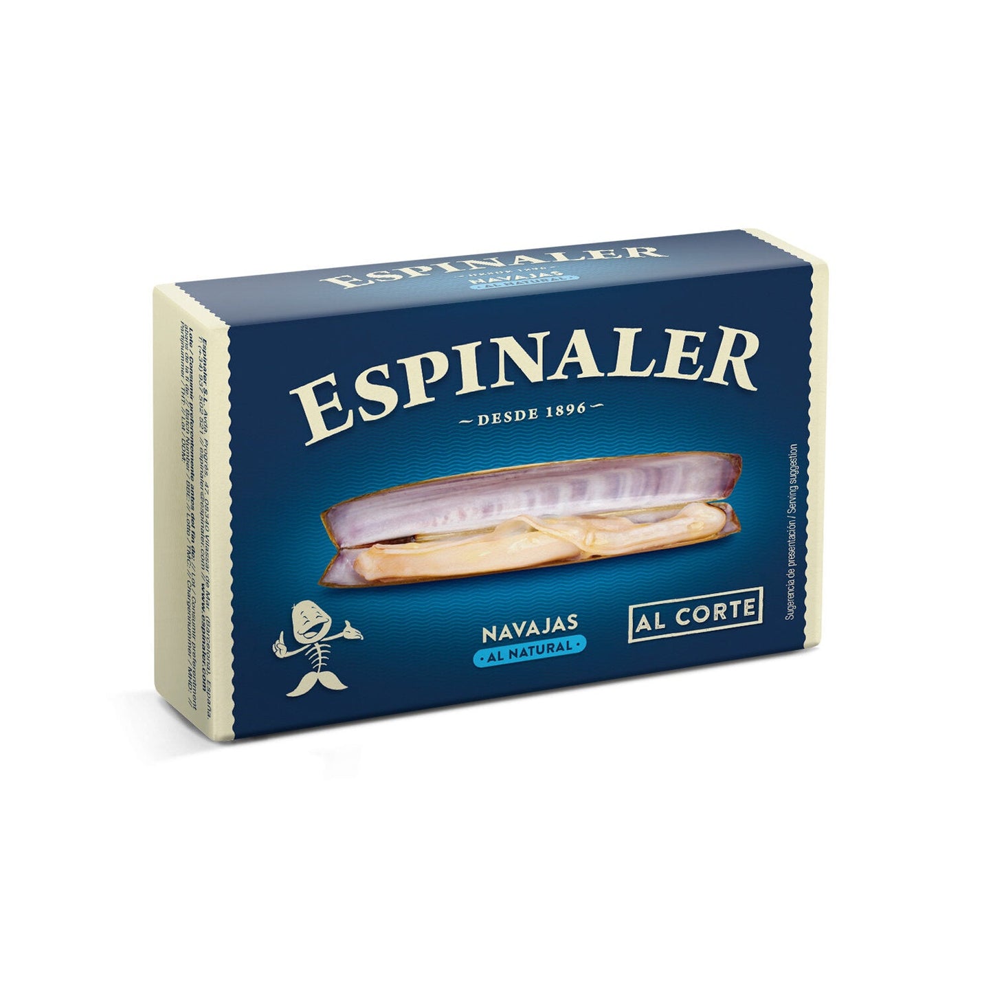 Espinaler- Razor Clams Trimmed (120g)
