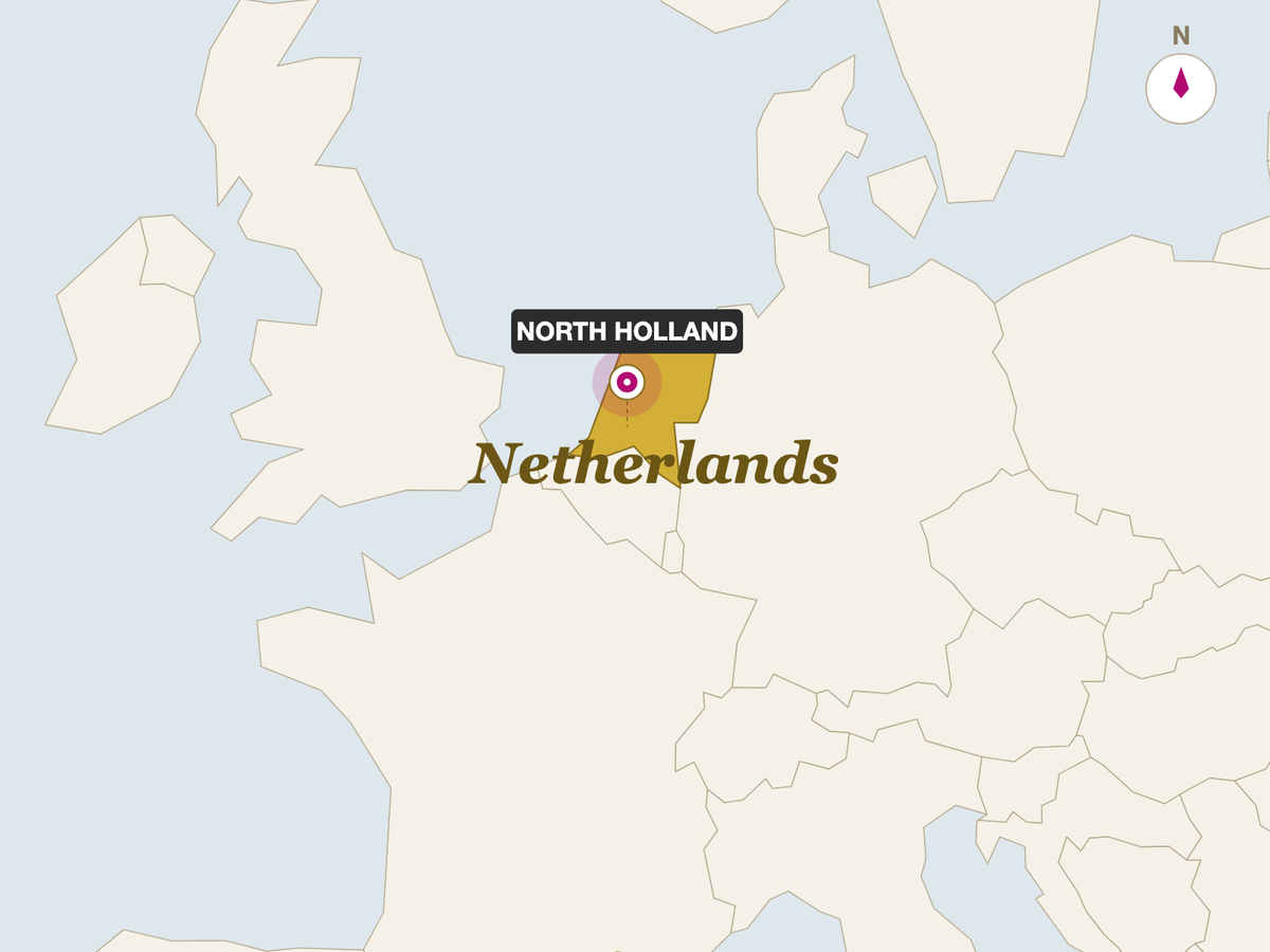 Old Amsterdam origin map